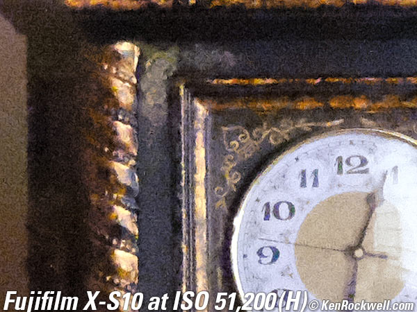 Fuji X-S10 High ISO Performance