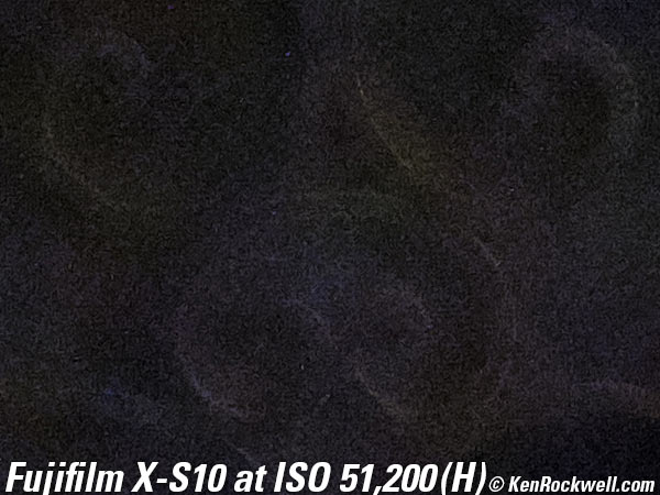 Fuji X-S10 High ISO Performance