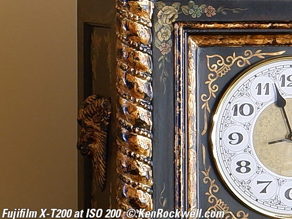 Fuji X-T200 High ISO Performance Sample Image File