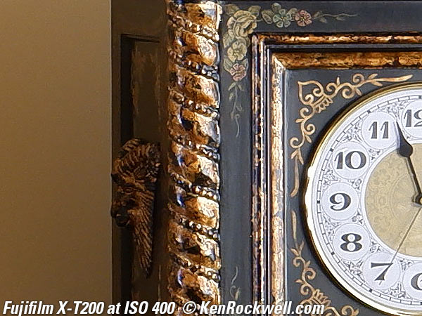 Fuji X-T200 High ISO Performance Sample Image File