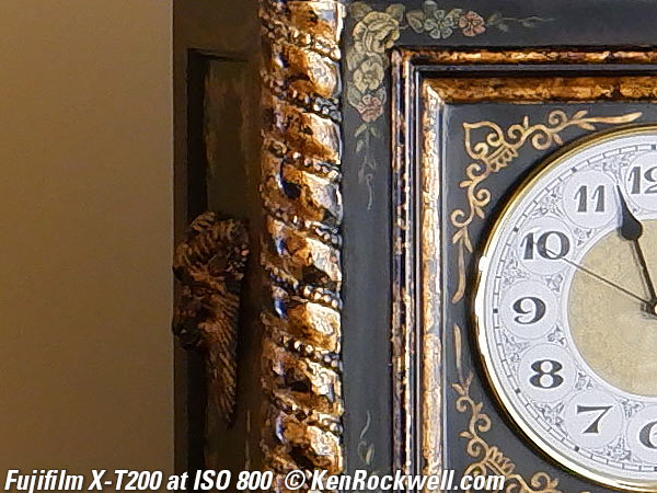 Fuji X-T200 High ISO Performance Sample Image File