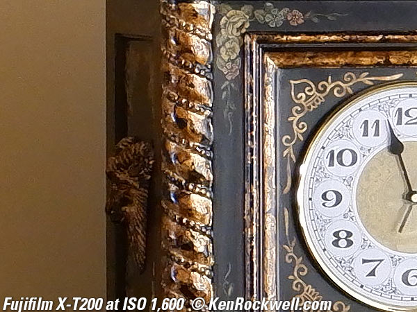 Fuji X-T200 High ISO Performance Sample Image File