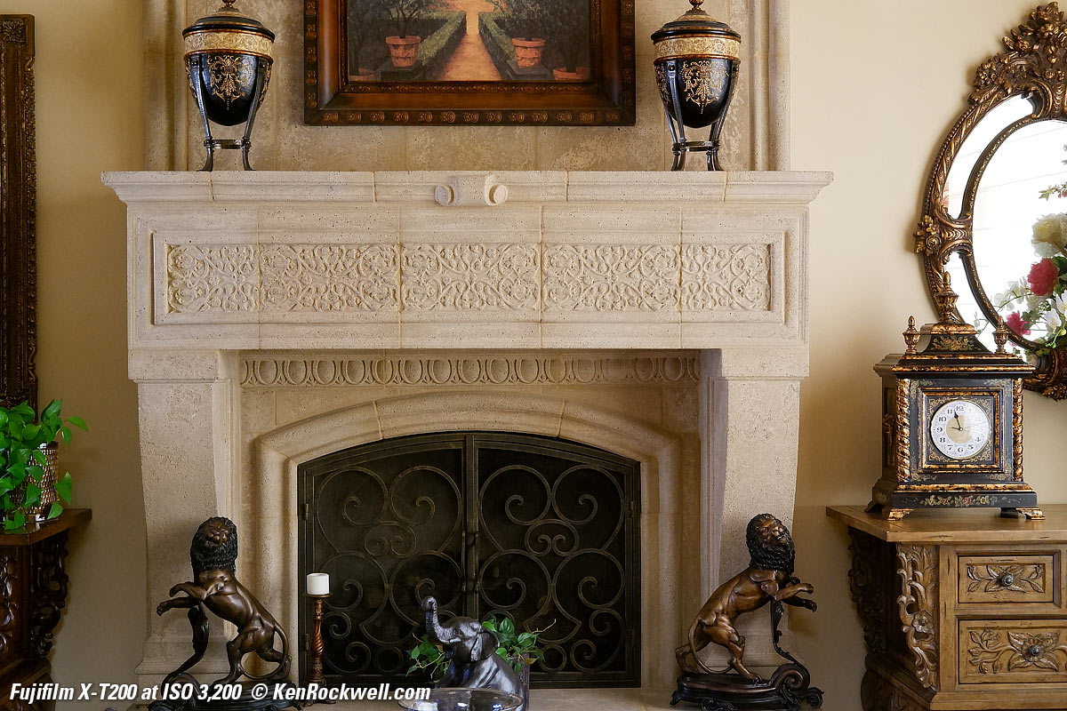 Fuji X-T200 High ISO Performance Sample Image File