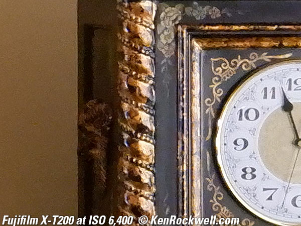 Fuji X-T200 High ISO Performance Sample Image File