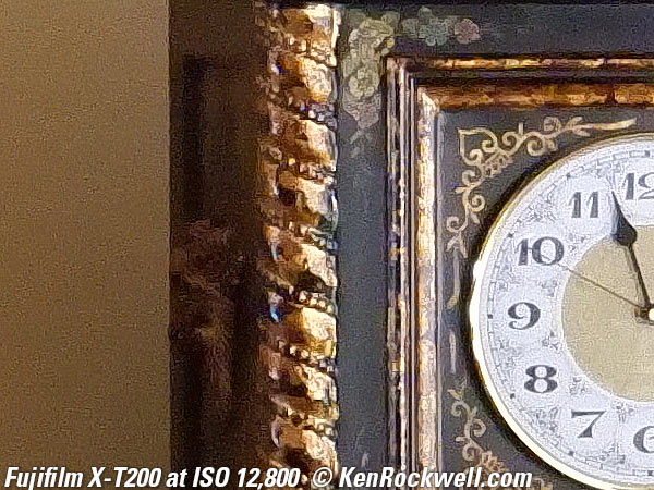 Fuji X-T200 High ISO Performance Sample Image File