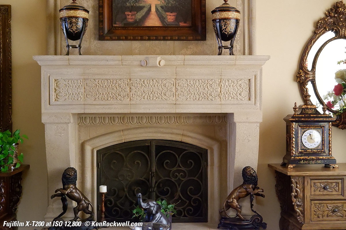 Fuji X-T200 High ISO Performance Sample Image File