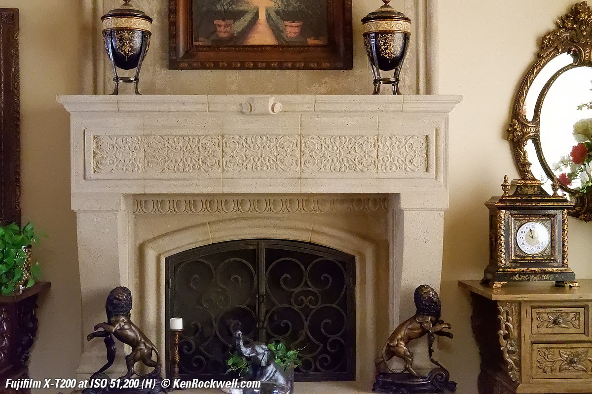 Fuji X-T200 High ISO Performance Sample Image File