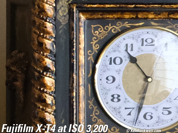 Fujifilm X-T4 High ISO Performance Sample Image File