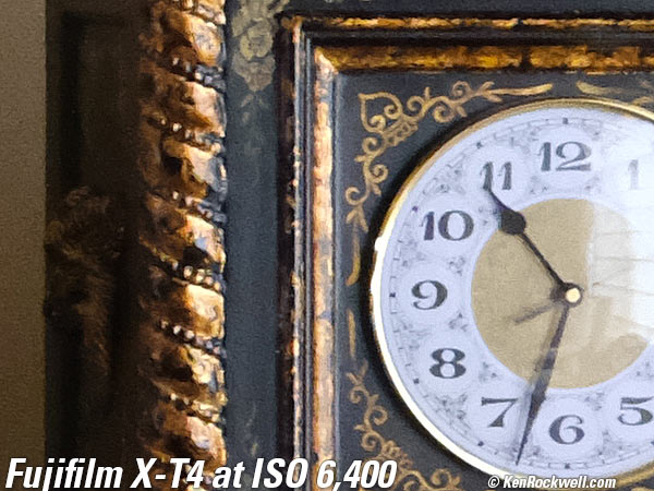 Fujifilm X-T4 High ISO Performance Sample Image File
