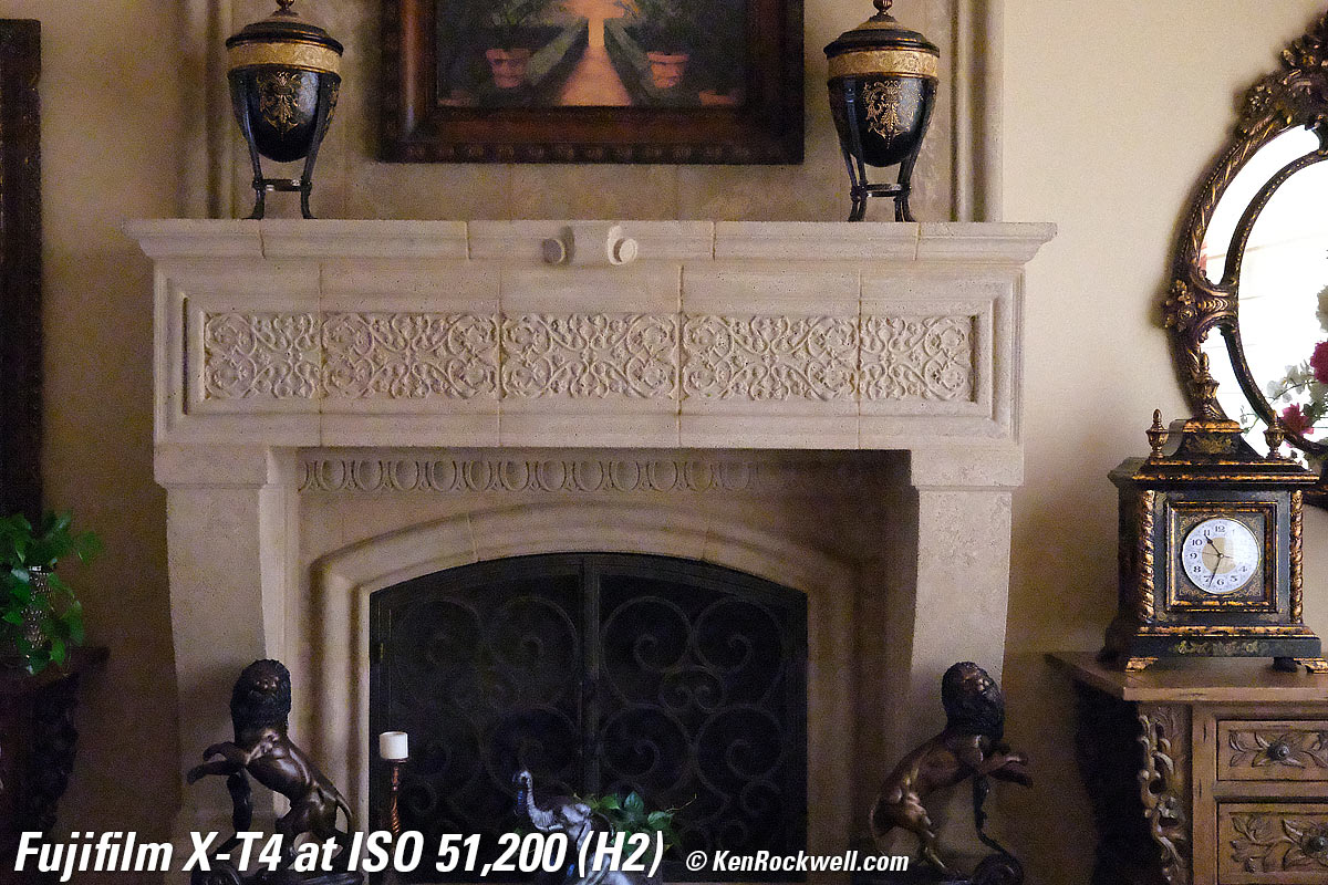 Fujifilm X-T4 High ISO Performance Sample Image File