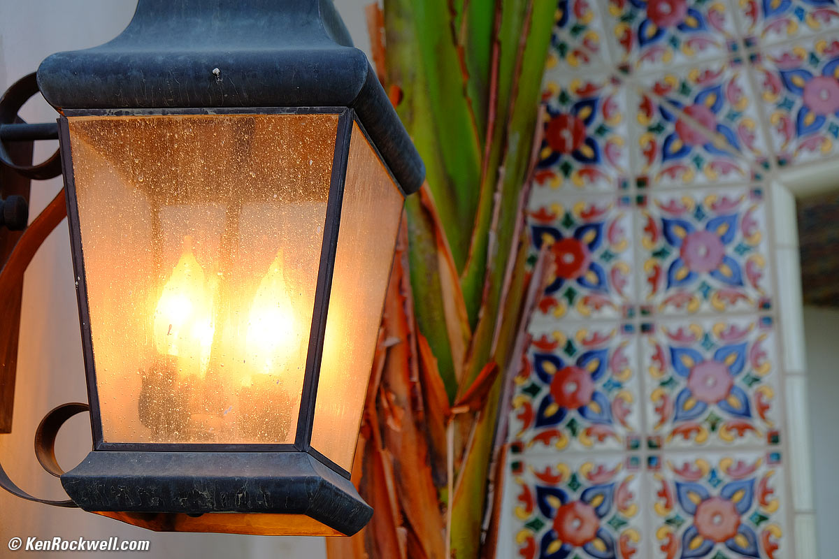 Old Spanish Lamp, La Quinta