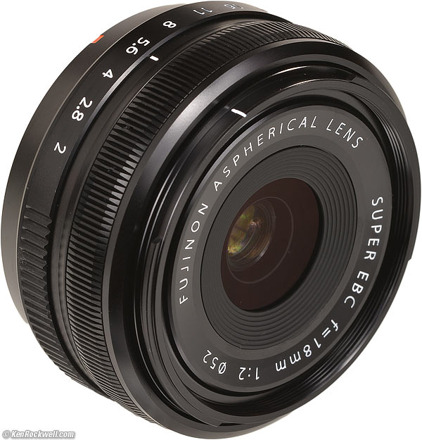Fuji 18mm f/2 X-mount