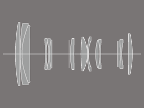Fuji 55-200mm OIS internal diagram
