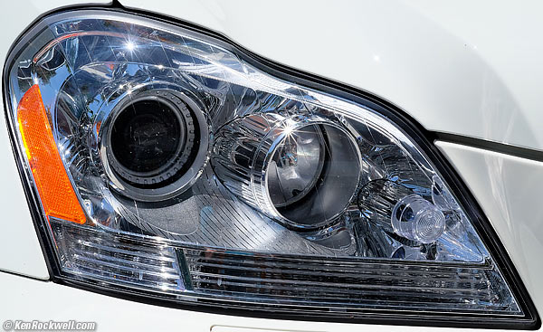 2011 GL550 headlight, 12:44PM