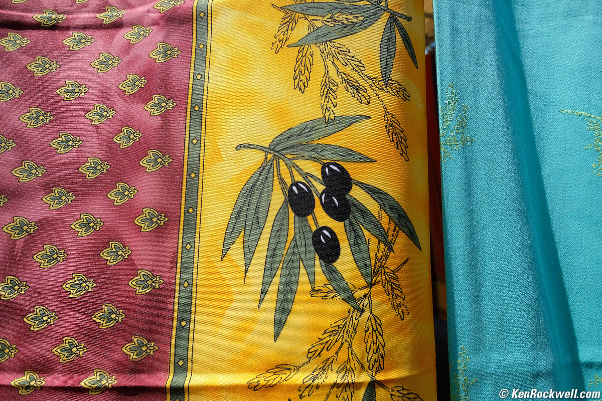 Fabric at the Farmer's Market