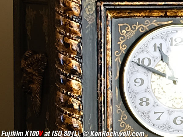 Fuji X100V High ISO Sample Image File