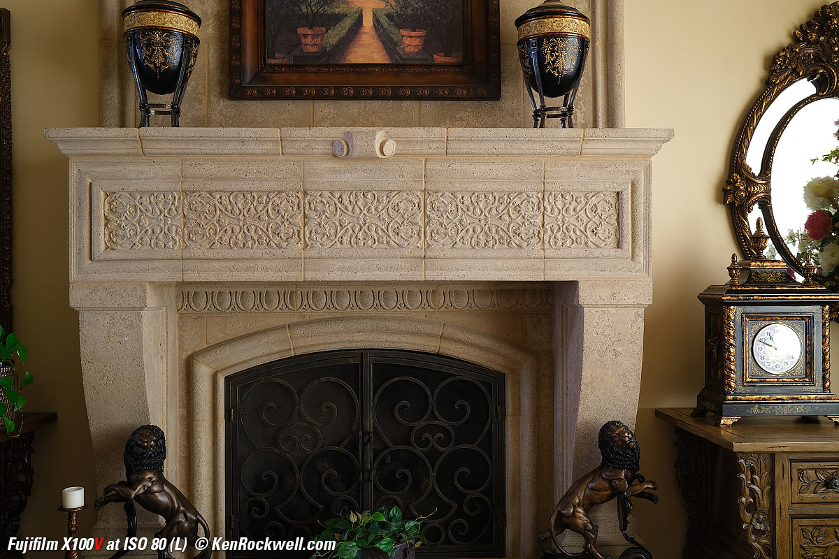 Fuji X100V High ISO Sample Image File