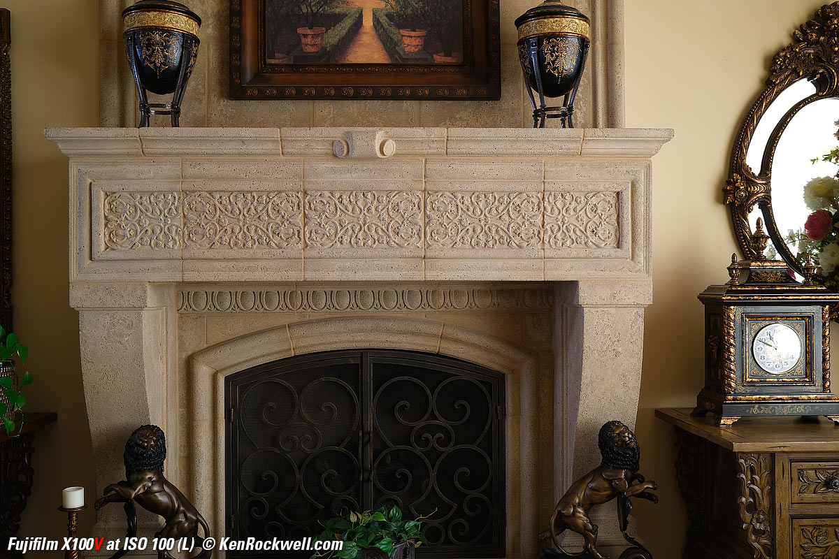 Fuji X100V High ISO Sample Image File