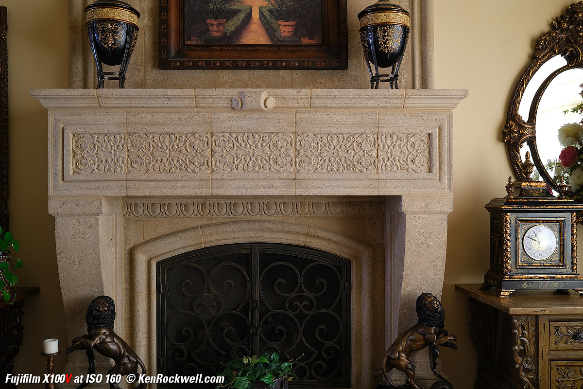 Fuji X100V High ISO Sample Image File