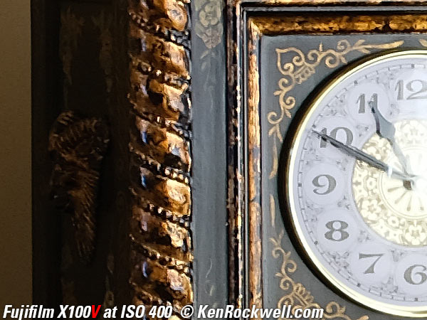 Fuji X100V High ISO Sample Image File