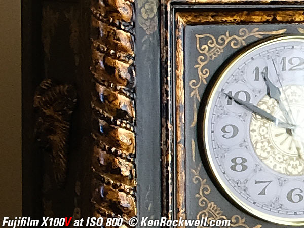 Fuji X100V High ISO Sample Image File