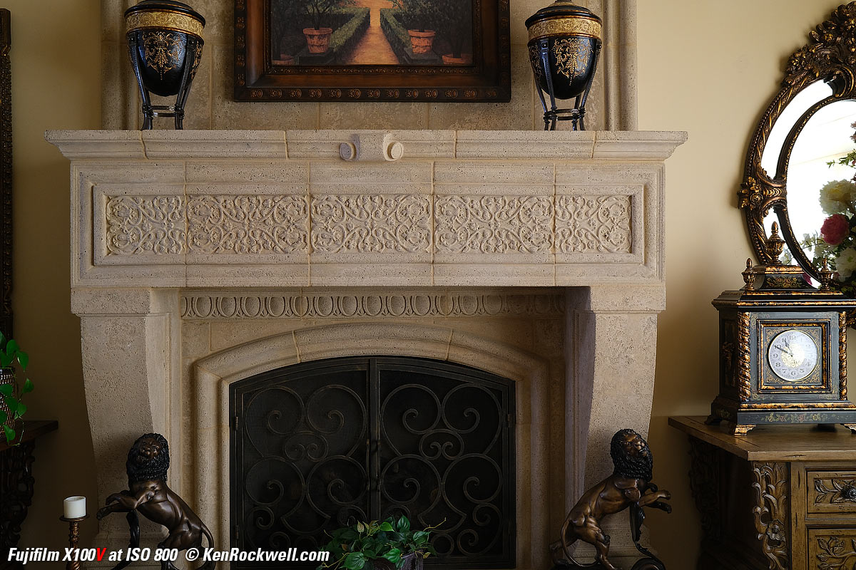 Fuji X100V High ISO Sample Image File