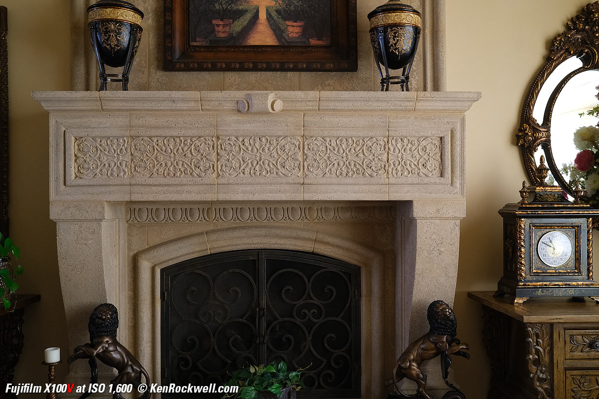 Fuji X100V High ISO Sample Image File