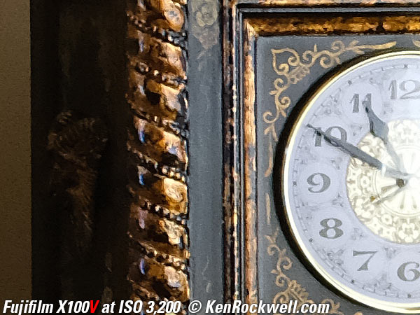 Fuji X100V High ISO Sample Image File