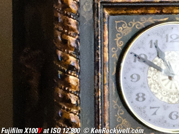 Fuji X100V High ISO Sample Image File