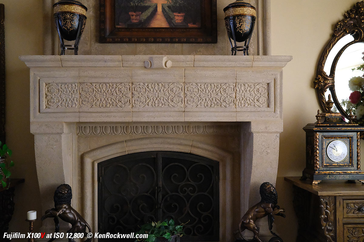 Fuji X100V High ISO Sample Image File