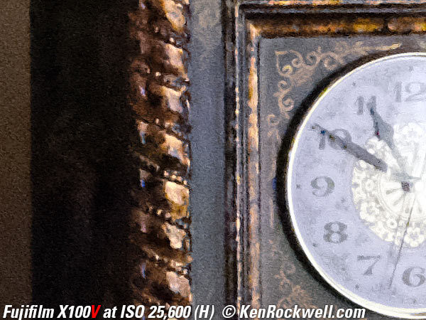 Fuji X100V High ISO Sample Image File