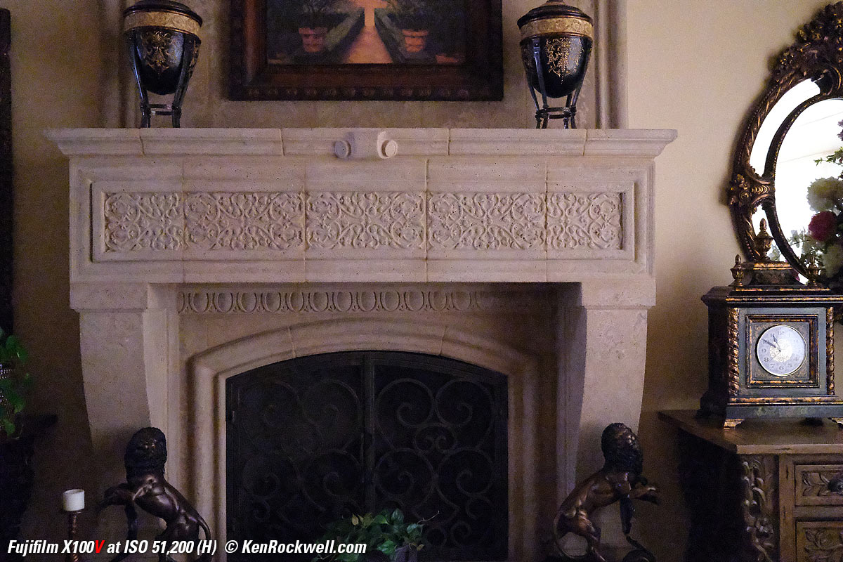 Fuji X100V High ISO Sample Image File