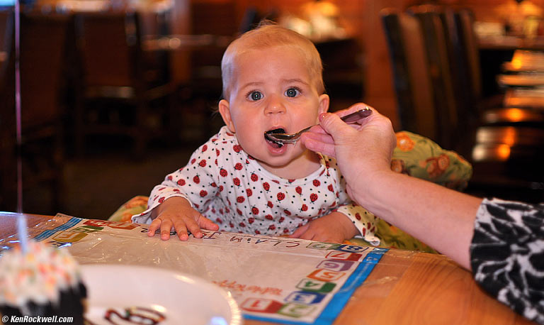 Katie's first birthday