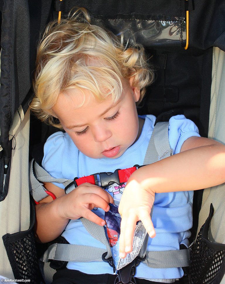 Ryan in the play house. 