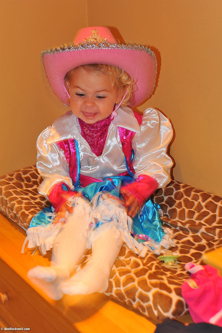 Katie as the cowgirl