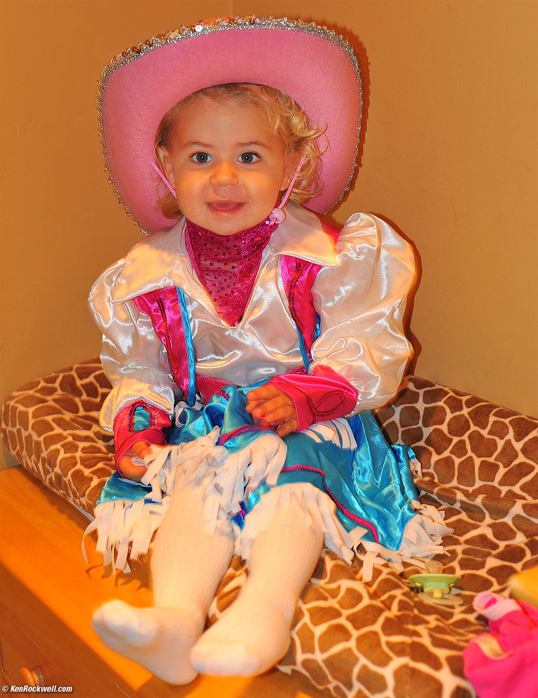 Katie as the cowgirl