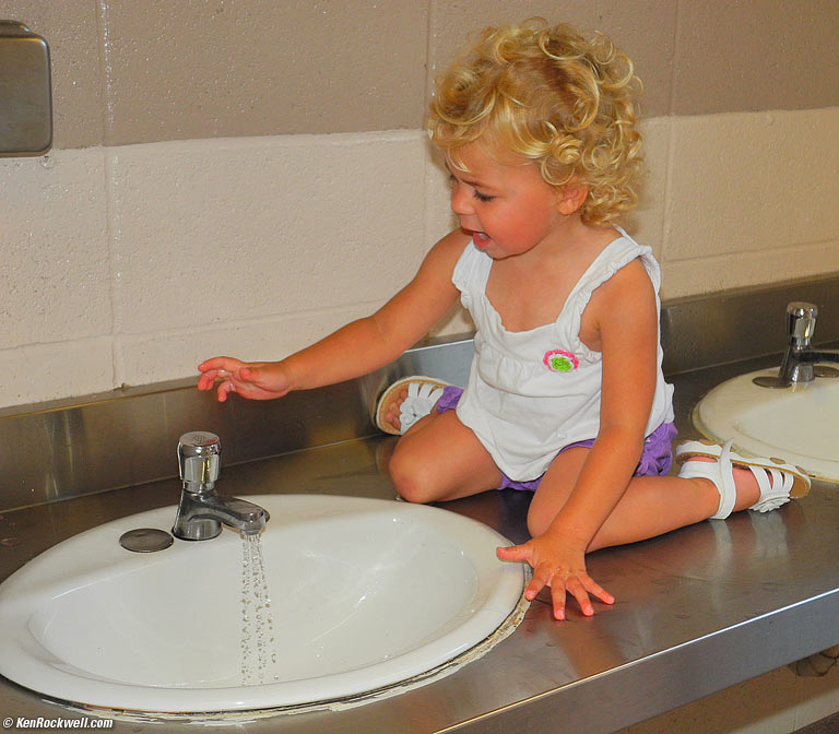Katie in the Boys' Room.