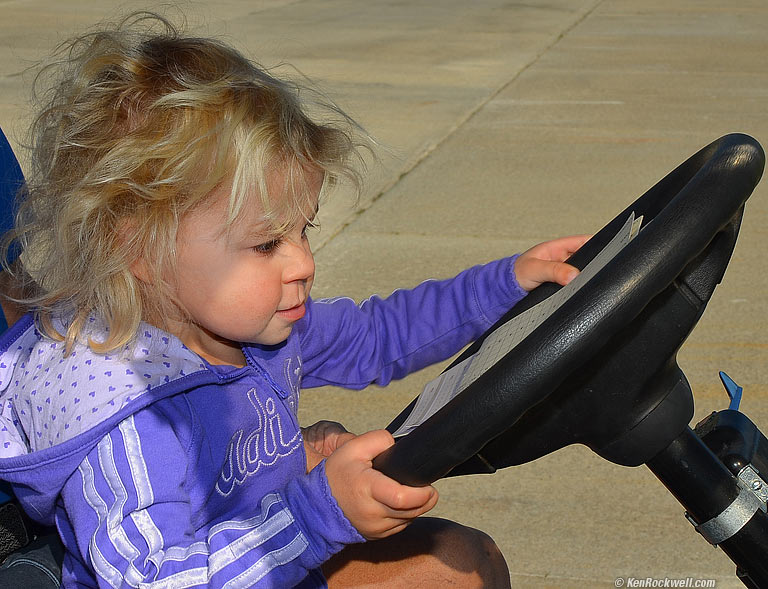 Katie Golfing in Palm Desert