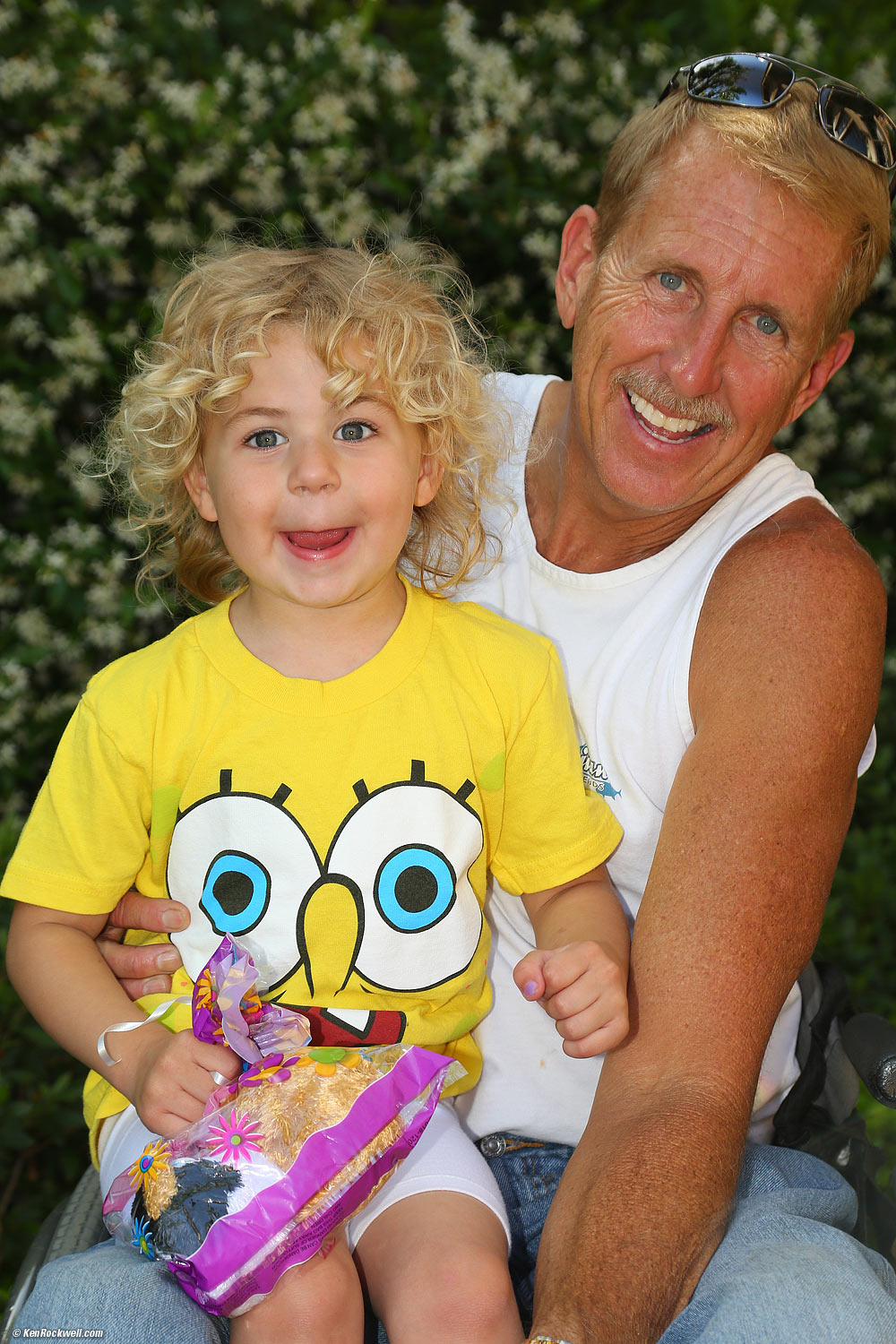 Katie and Councilman Voigts.