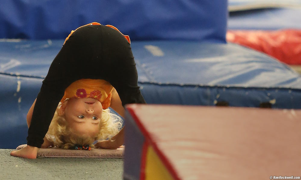 Katie at Gymnastics