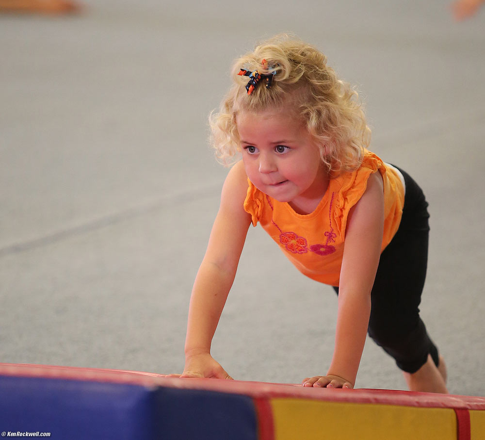 Katie at Gymnastics