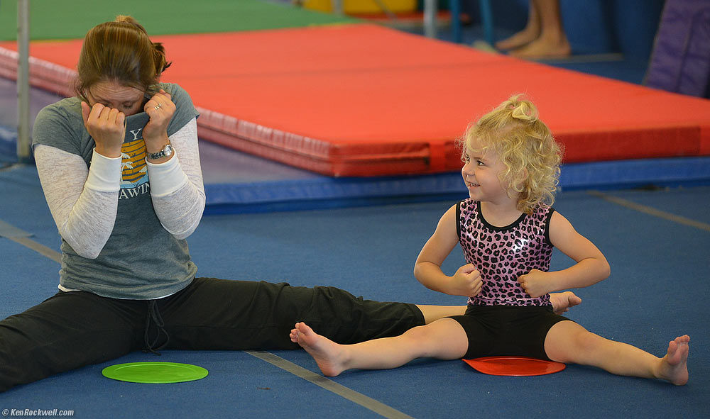 Katie and her teacher