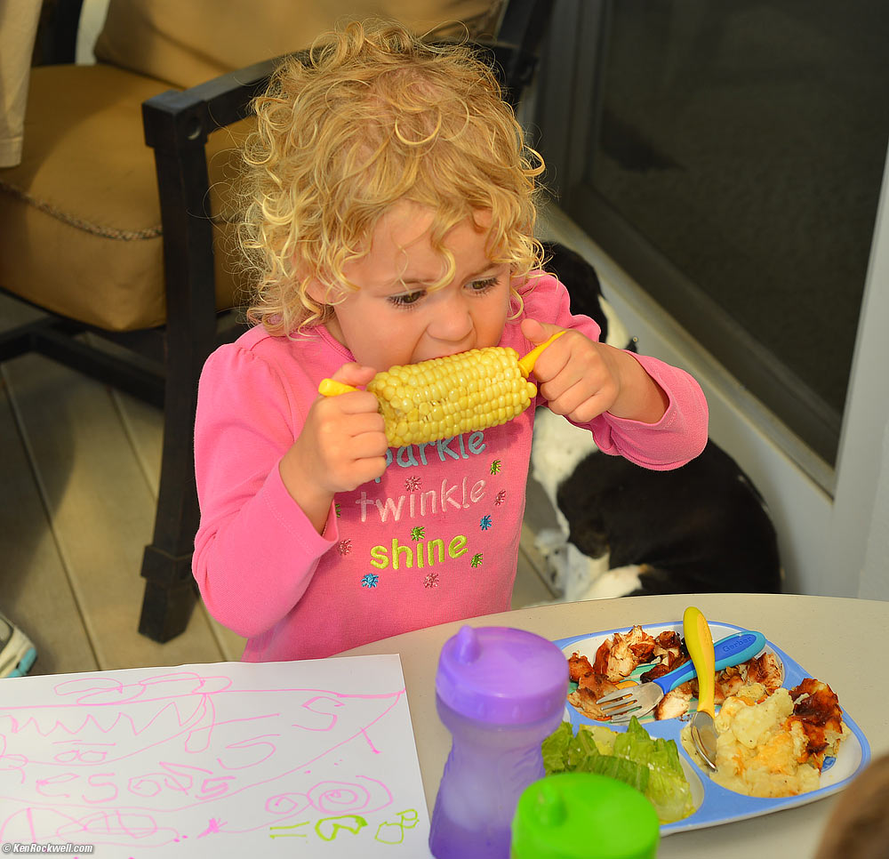 Yummy corn at Noni's!