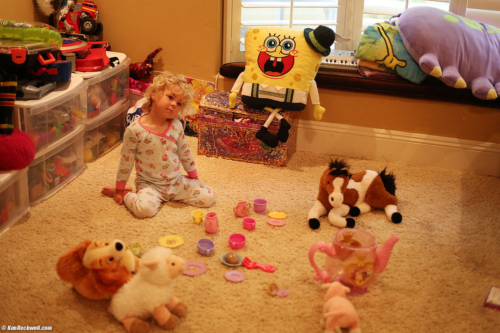 Katie's morning tea party.