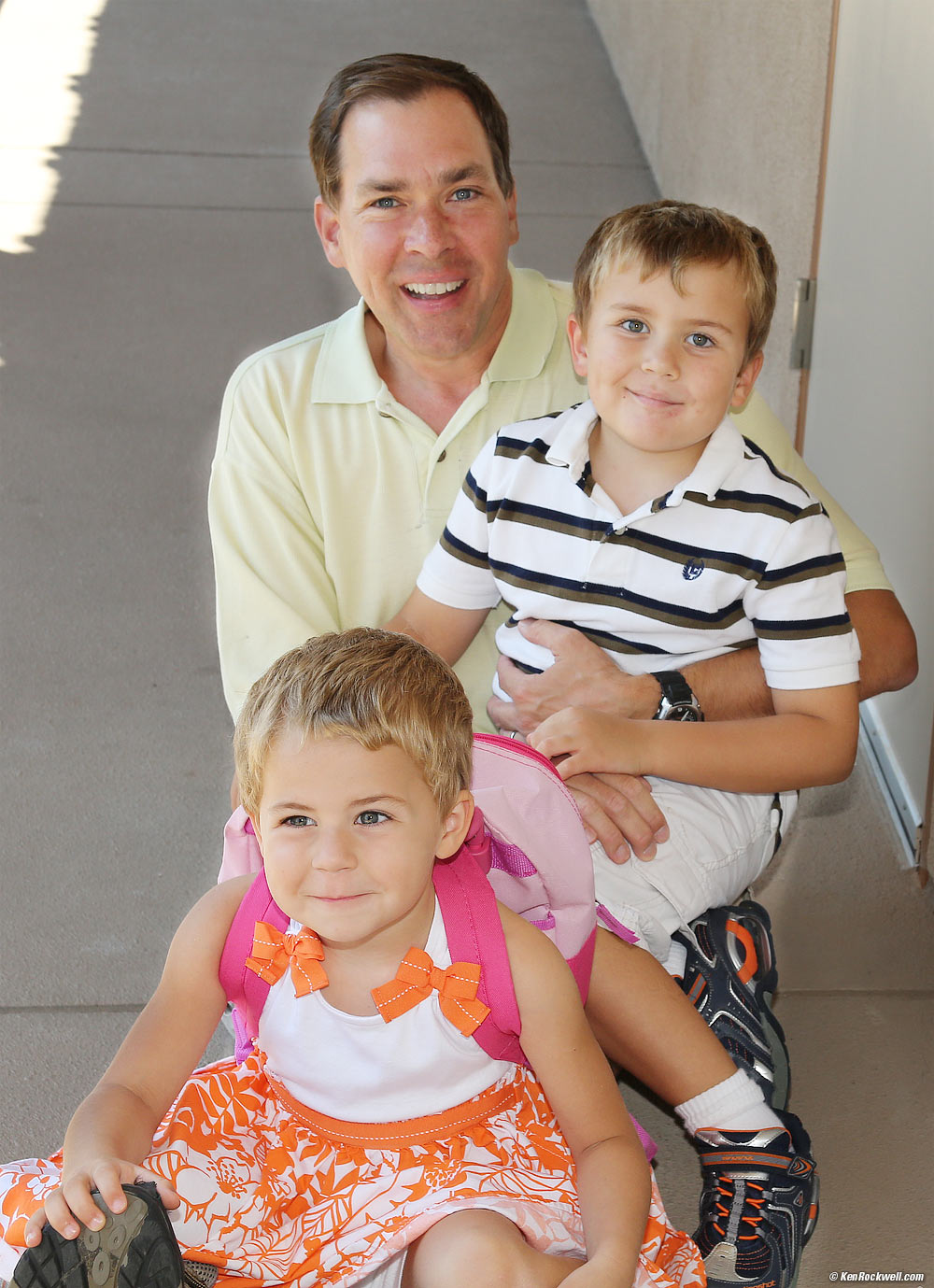 Dada, Katie and Ryan