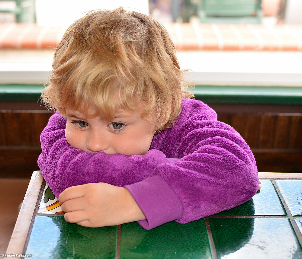 Katie at Pollos Maria.