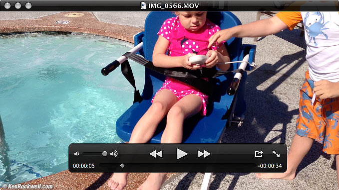 Katie gets a free ride