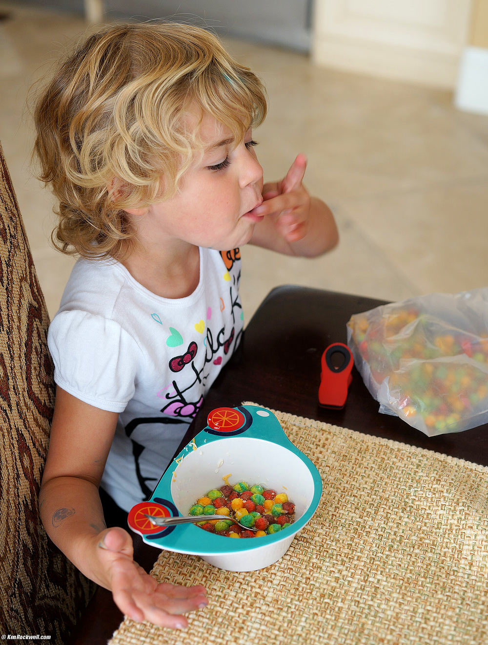 Katie's cooking show. 