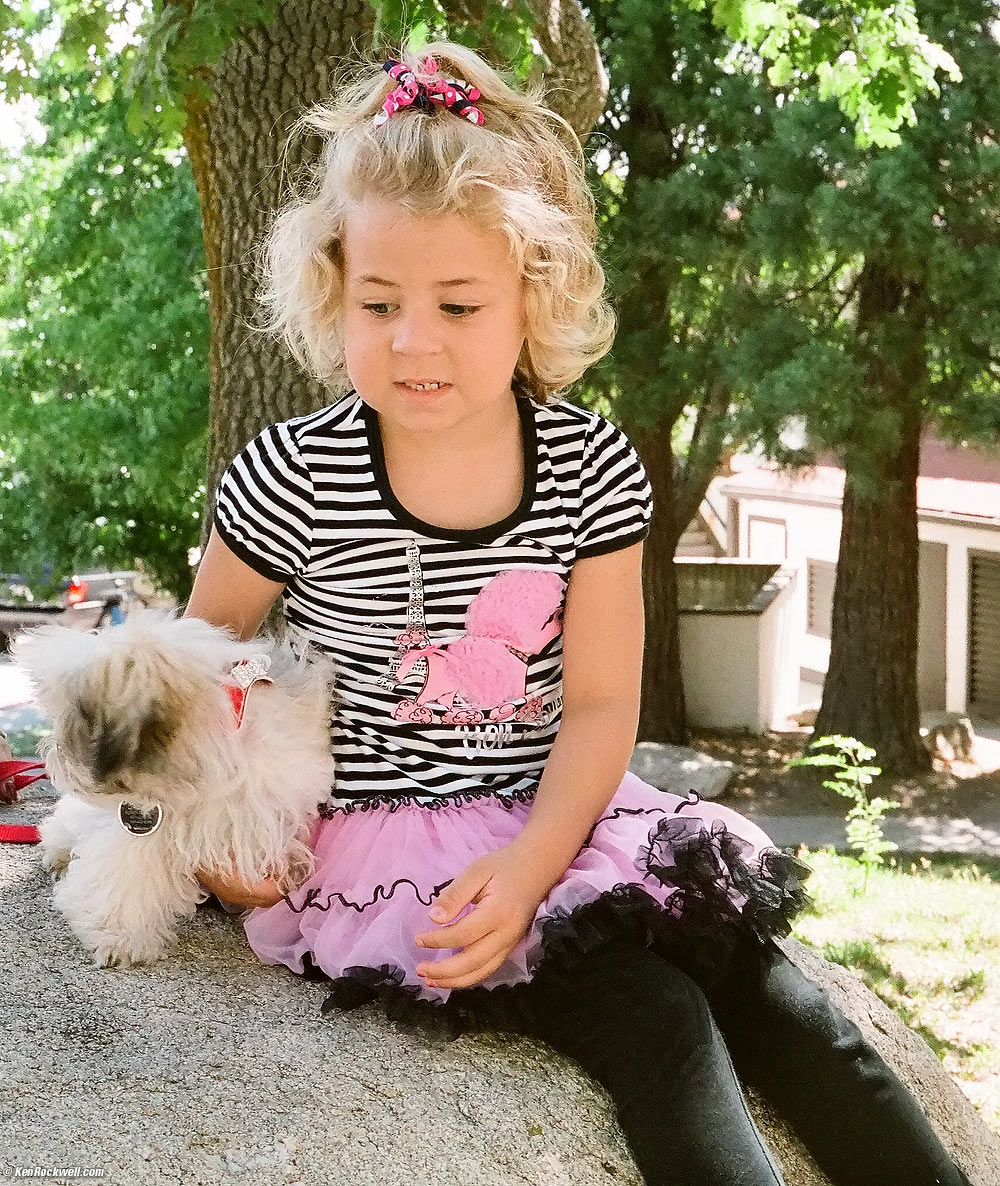 Katie and Sasha at Lake Arrowhead
