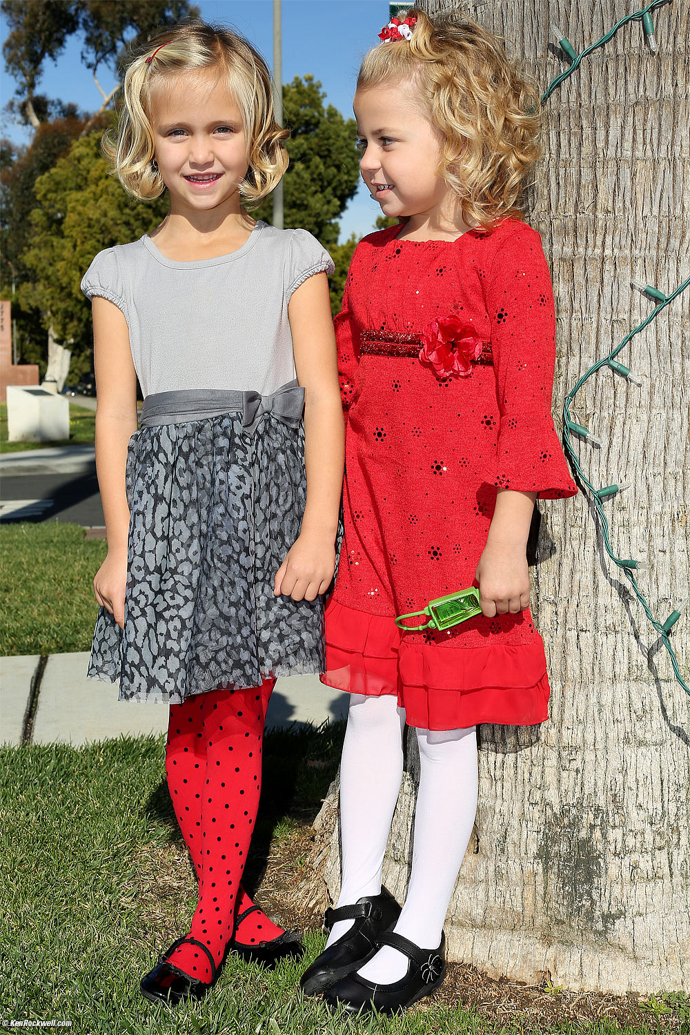 Katie and another friend after the concert